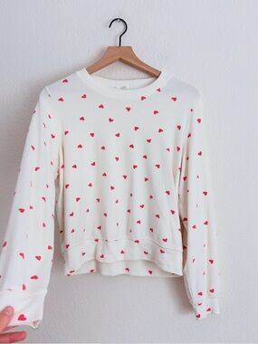 Z Supply Heart Pajama Top